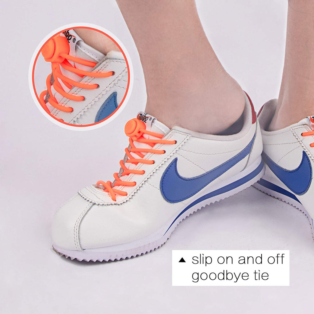 INMAKER No Tie Shoelaces for Kids and Adults, Lock Shoe Laces